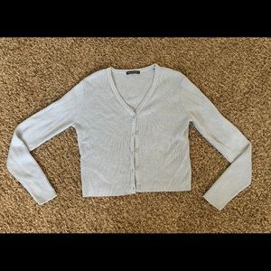 Brandy Melville baby blue cardigan, worn once.